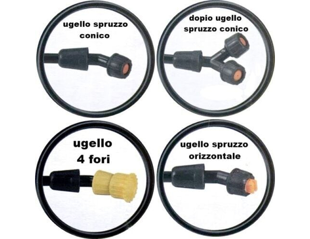 Spruzzatore a pompa spruzzino irroratore nebulizzatore a zaino 16 lt giardino...