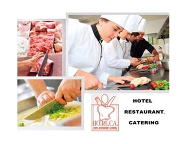 Ceppo in legno massello porta coltelli e forbice 12 pezzi 'Linea Ho.Re.Ca' 4