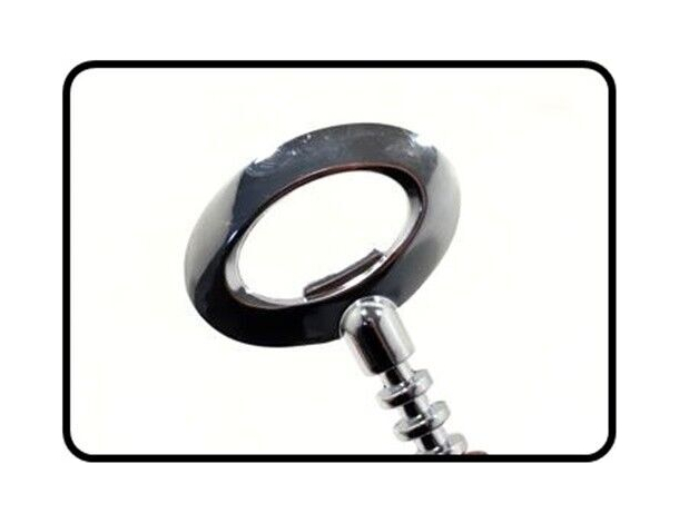 Cavatappi stura stappa bottiglie a leva in acciaio cromato e materiale...