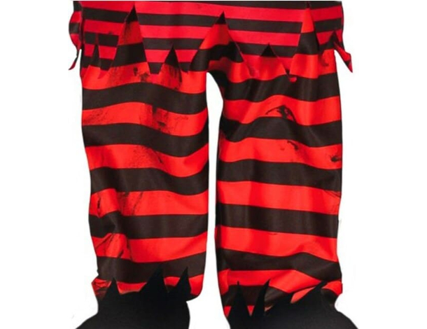 Costume Carnevale pagliaccio assassino travestimento clown bambino 12-24 mesi...