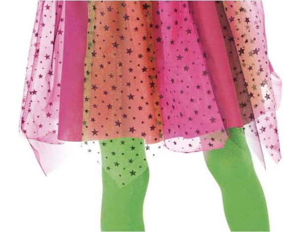 Costume Carnevale strega Superstar travestimento bambina 3-9 anni halloween...