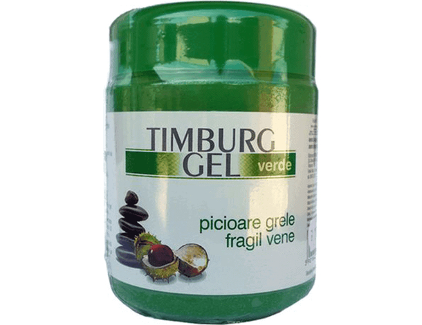 Gel verde rilassa gambe pesanti Timburg vene varicose vene fragili - 500ml