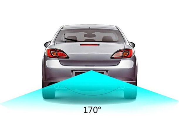 Retrocamera Telecamera 170° Retromarcia Auto Parcheggio Camera Staffa...