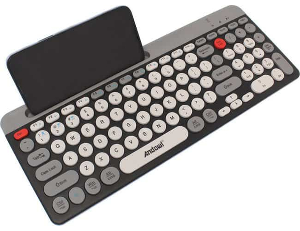 Tastiera Bluetooth Ultra Slim Wireless Compatibile Windows MAC iOs Android 3