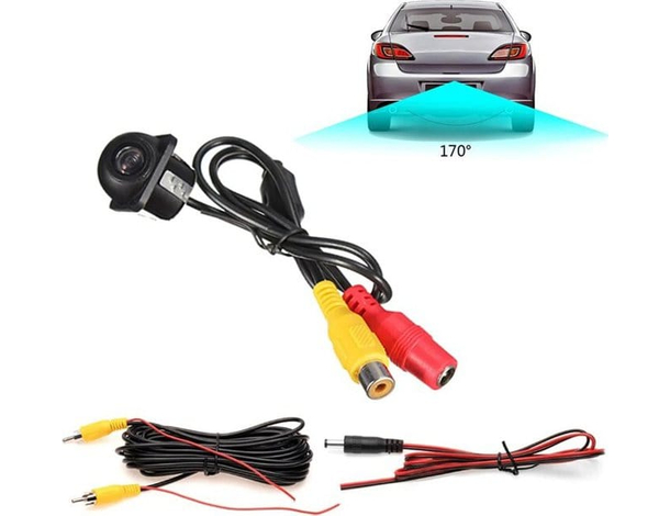 Telecamera 170° Retromarcia Retrocamera Auto Camper SUV Colori Visione Notturna
