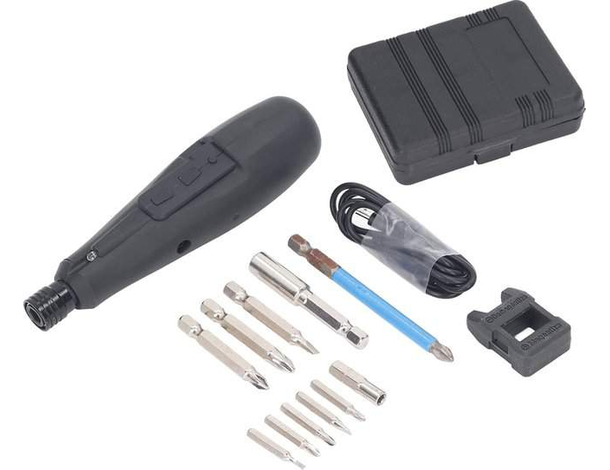 Cacciavite Avvitatore Elettrico Ricaricabile USB Senza Fili 3.6V con 10 Punte