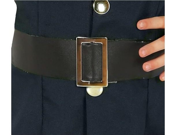 Costume Carnevale poliziotta vestito travestimento bambina 3-12 anni...