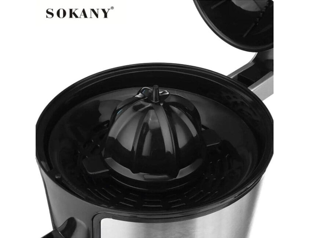 Spremiagrumi Elettrico JE-651E Professionale 350W Estrazione a Leva Casa Bar...