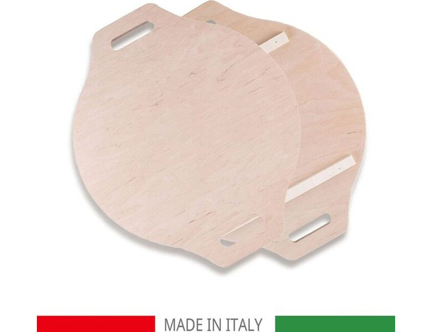 Vassoio da Portata Tondo in Legno Per Aperitivi Finger Food Antipasto...