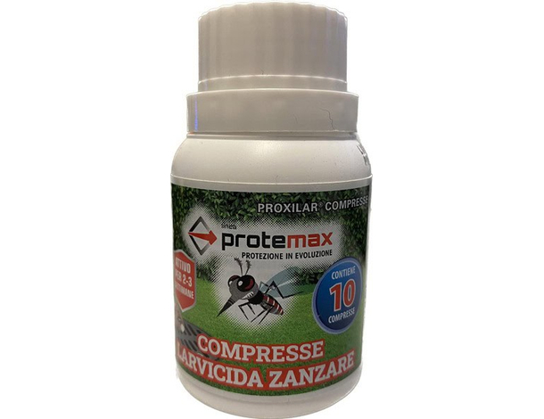 Insetticida In 10 Compresse Concentrato Larve Zanzare Pozzetti Tombini Insetti