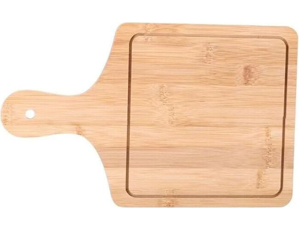 Tagliere Quadrato in Legno con Manico Taglieri Cucina Salumi Carne Formaggio...