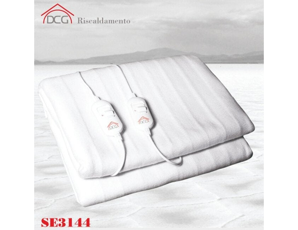 Scaldasonno Matrimoniale Scaldaletto Elettrico 160x140cm Termocoperta Coperta...