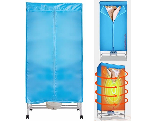 Asciuga Biancheria ad Aria Rettangolare SB8326 Asciugatrice a Pallone 1000W
