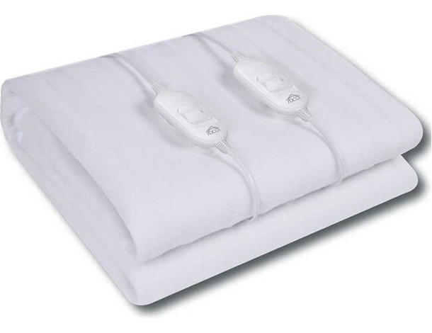Scaldasonno Matrimoniale Scaldaletto Elettrico 160x140cm Termocoperta Coperta...