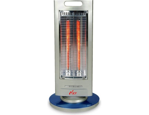 Stufa Elettrica 900W Elementi Carbonio a Basso Consumo Maniglia Stufetta 65cm