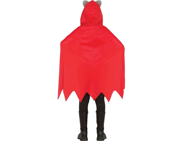 Costume Carnevale Cappuccetto Rosso vestito horror bambina 3-12 anni...