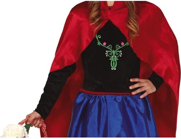Costume Carnevale Frozen vestito Anna travestimento per bambina 3-12 anni...
