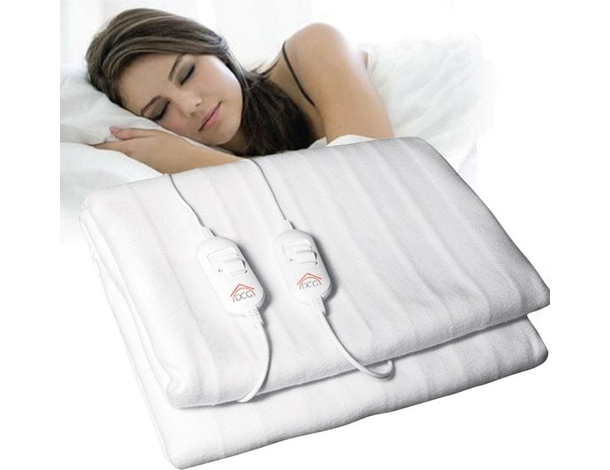 Scaldasonno Matrimoniale Scaldaletto Elettrico 160x140cm Termocoperta Coperta