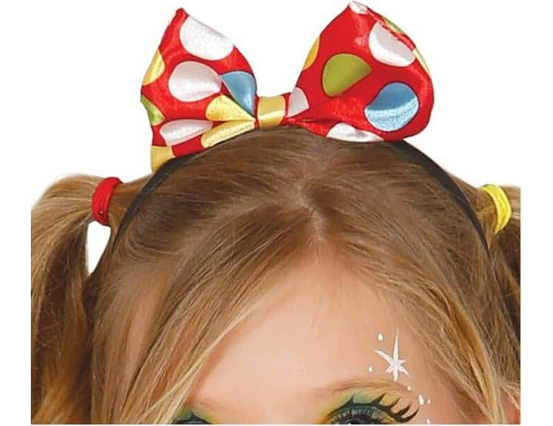 Costume Carnevale pagliaccia colorata travestimento bambina 3-12 anni...