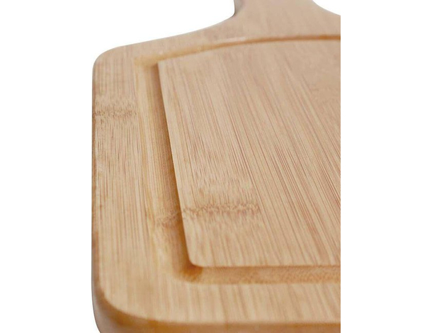 Tagliere Quadrato in Legno con Manico Taglieri Cucina Salumi Carne Formaggio...