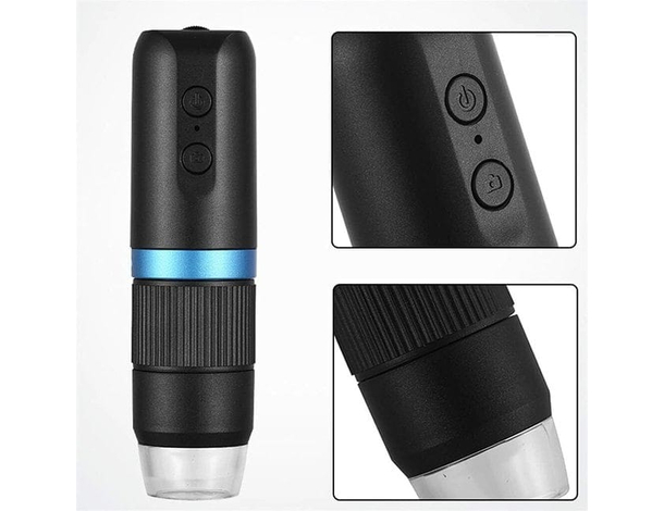 Microscopio Digitale Wi-Fi USB Q-XW05 1080P Risoluzione HD 50x-1000x...