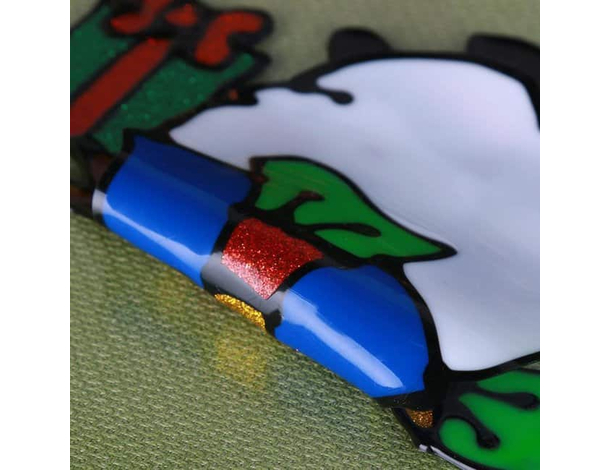 3x Vetrofanie Adesivi Decorativi Natalizie Per Finestre in Gel Stickers...