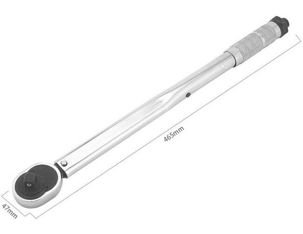 Chiave Dinamometrica Cricchetto 1/2'' 28-210 Nm per Serraggio Reversibile...