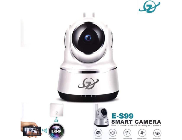 Telecamera 1080P HD Wireless Interna SD Camera Motorizzata IR Infrarossi...