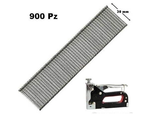 Chiodi per Chiodatrice Sparachiodi Aria Compressa Elettrica 900pz Chiodi 30mm