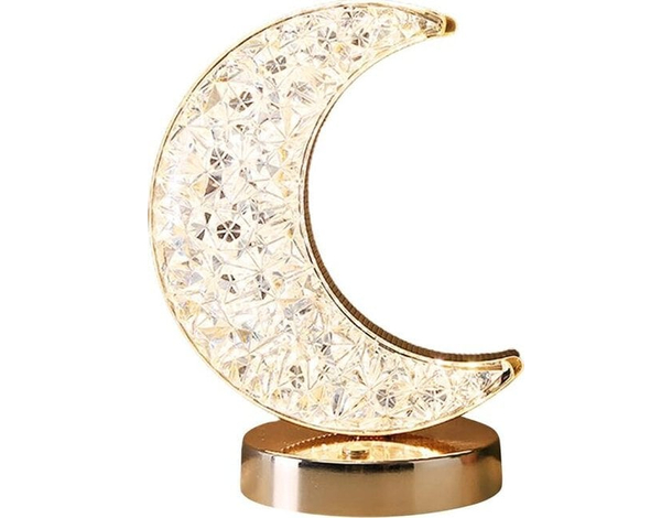 Lampada da Tavolo a LED Luna Ricaricabile USB Touch Dimmerabile Bar Pub Casa