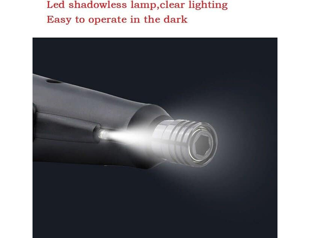 Cacciavite Avvitatore Elettrico Ricaricabile USB Senza Fili 3.6V con 10 Punte...