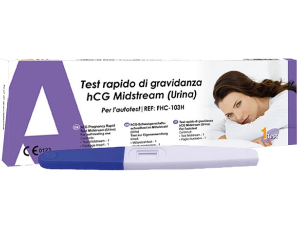3x Test di Gravidanza Rapido HCG Midstream Test Delle Urine Per Autodiagnosi