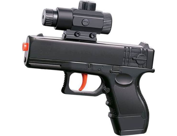 Pistola a Pallini 6mm Giocattolo Gioco Spara Bambini 8+ Caricatore Estraibile
