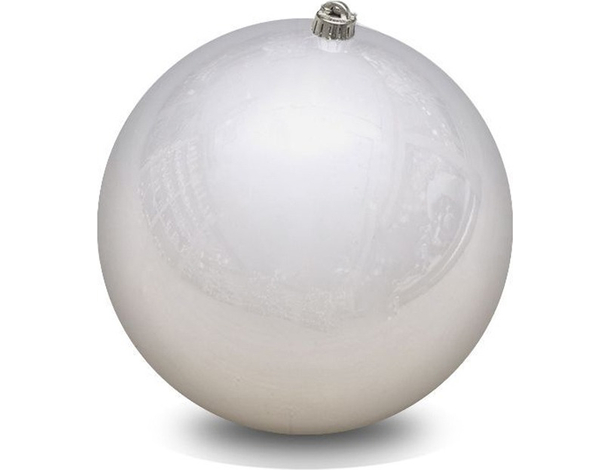 Pallina di Natale 20cm Bianco Palla Decorazione per Albero Addobbi Natalizi...