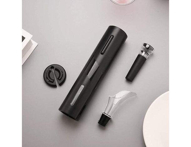 Apribottiglie Elettrico Cavatappi Batteria Senza Filo Automatico Vino Tavolo...