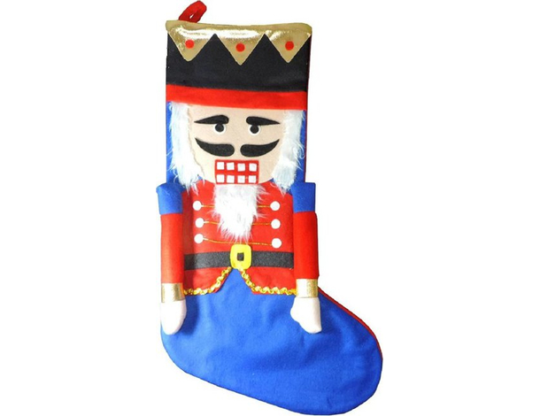 2x Calza Befana Natale Epifania Decorazione Porta Dolci Schiaccianoci 55 cm...