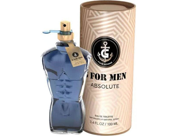 Profumo da Uomo G for Men Absolute 100ml Eau de Toilette Pour Homme Idea Regalo