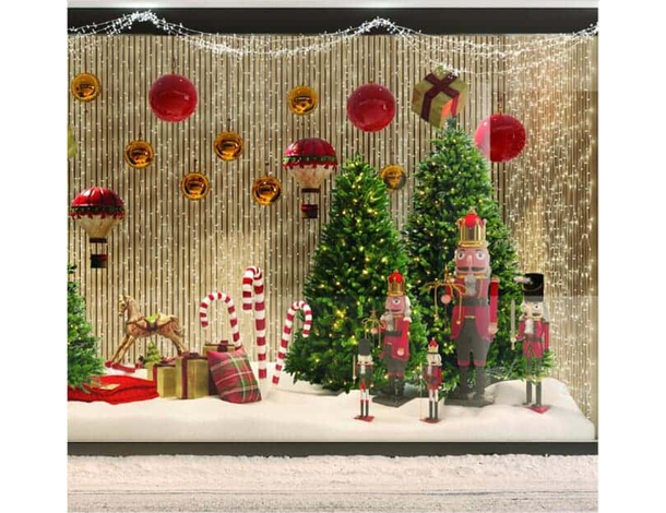 Pallina di Natale 20cm Oro Lucida Palla Idea Regalo Addobbi Natalizi Albero...