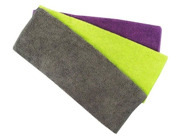 6x Panni Microfibra Pulizia Auto Casa Vetri Anti Aloni Anti Graffio 30x30cm...