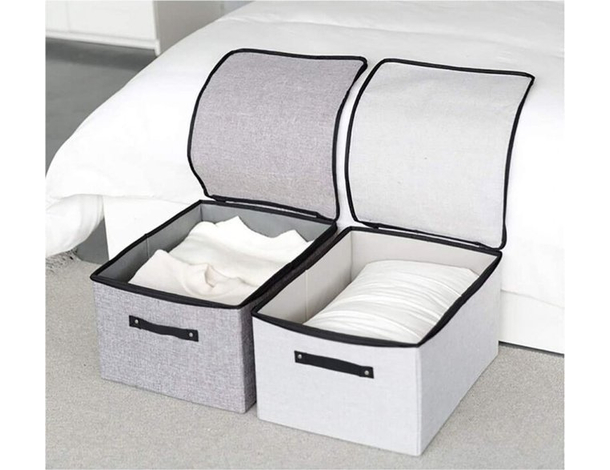 Scatola Abiti Salvaspazio Armadio Organizzatore Contenitore Vestiti...