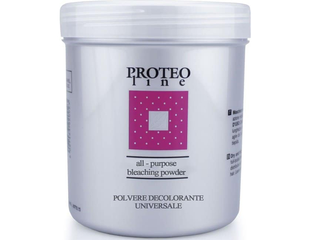 Polvere decolorante super schiarente capelli antigiallo proteo formato 500 gr