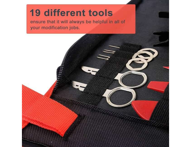 Kit Smontaggio Pannelli Auto Strumento Riparazione Carrozzeria Interna+100...