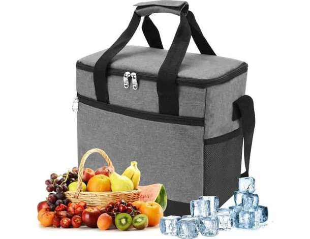 Borsa Termica 15L Sacca Frigo Per Lavoro Campeggio Spiaggia Caldo e Freddo
