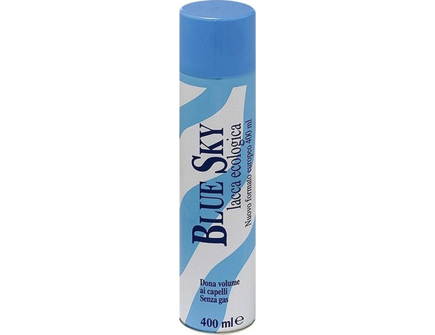 3x Lacca per capelli ecologica senza gas Blue Sky 400 ml volume e lucentezza