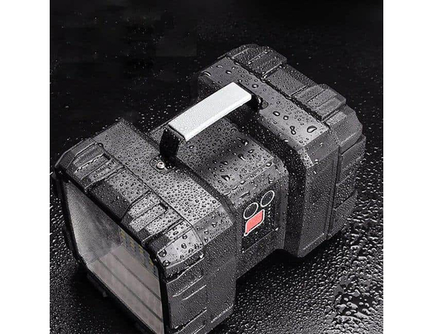 Torcia LED Portatile Ricaricabile Potente Campeggio Escursionismo USB...