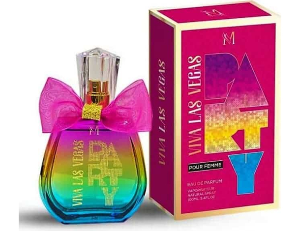Profumo da Donna Viva Las Vegas Party Eau de Parfum pour Femme100ml Idea Regalo