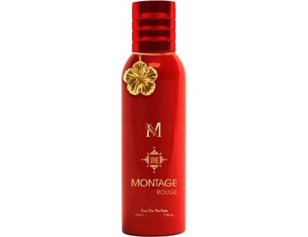 Profumo da Donna Montage Rouge Eau De Parfum pour femme 100ml Idea Regalo 4