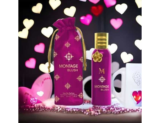 Profumo da Donna Montage Blush 100 ml Eau De Parfum Fragranza Idea Regalo 2