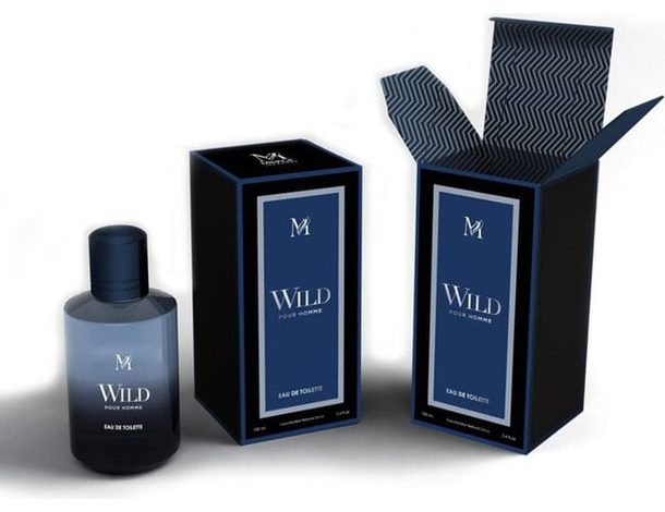 Profumo da Uomo Wild Eau de Toilette pour Homme 100 ml Idea Regalo per Lui