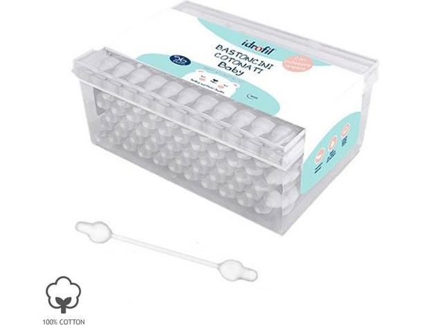 Cotton Fioc in Cotone Bastoncini Cotonati Baby Biodegradabili 6 Pacchi da...